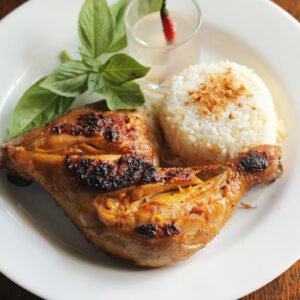 Plain Rice & Chicken